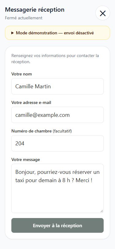 La messagerie client
