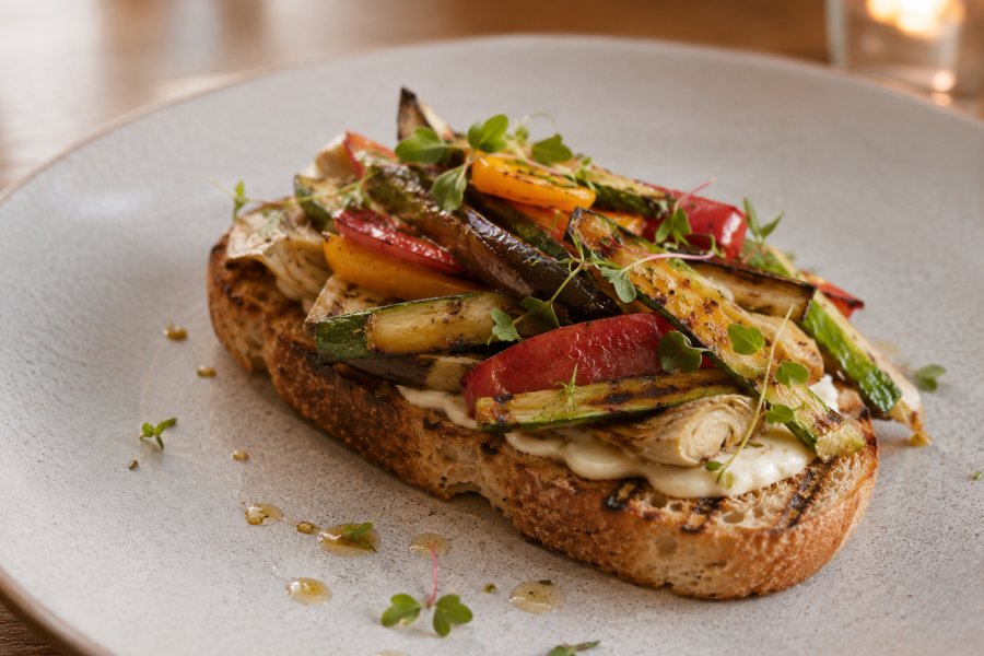 Tartine maraîchère