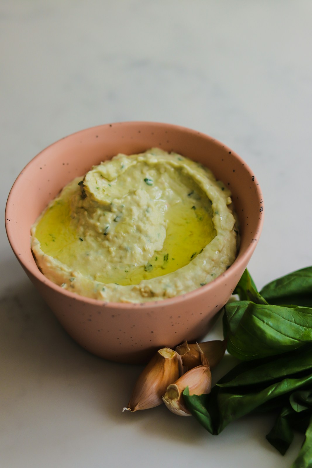 Houmous & focaccia